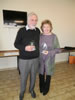 Robin Kenyon - Reader who is retiring after more than 50 years,with Margaret Jelley - retiring Treasurer
